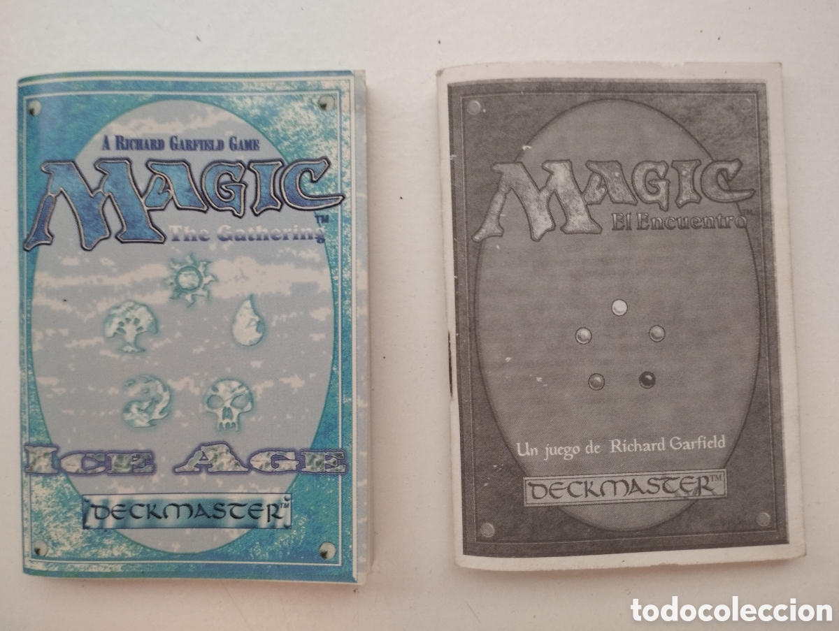 Barajas de cartas: Libritos Reglas Magic 1995