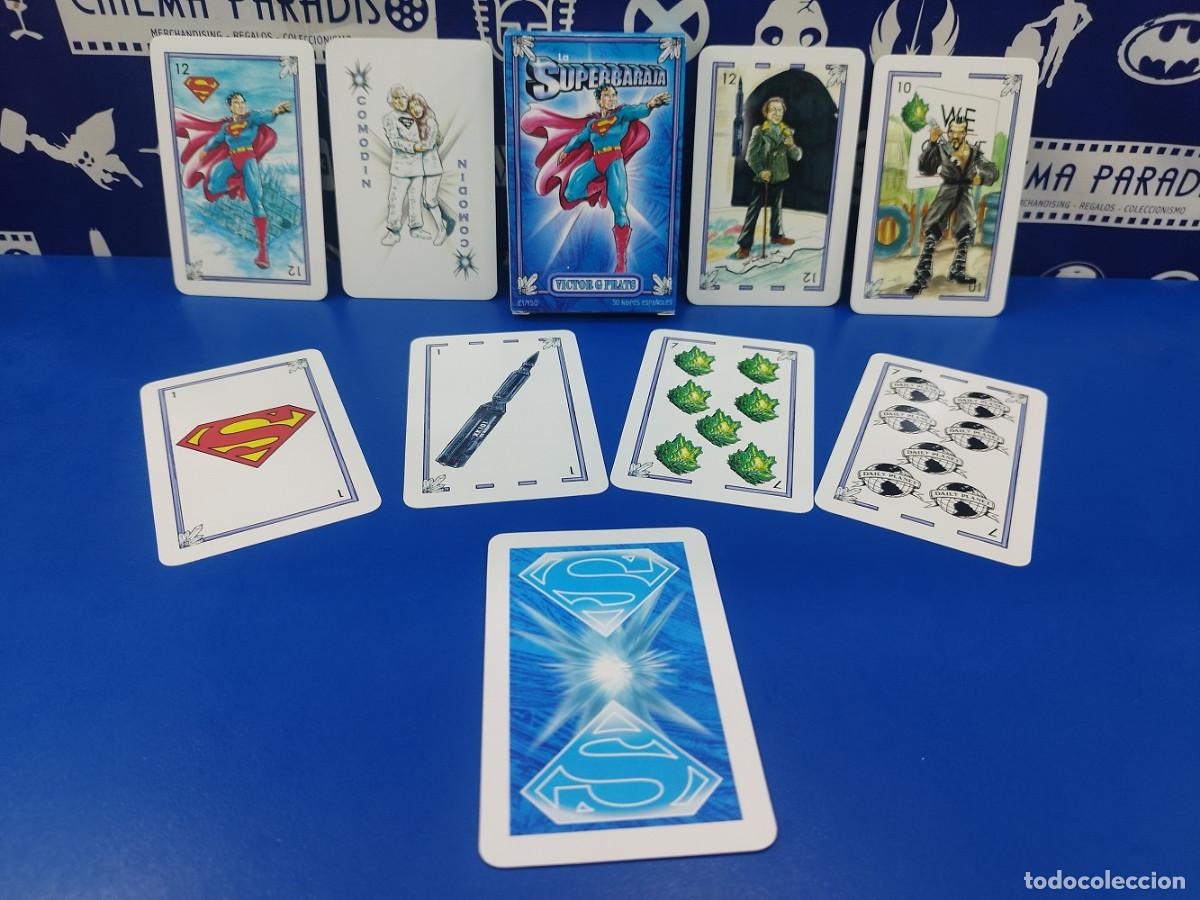 Barajas de cartas: La Baraja de Superman - Naipes espa&ntilde;oles - Victor G Prats - Punto Fragua