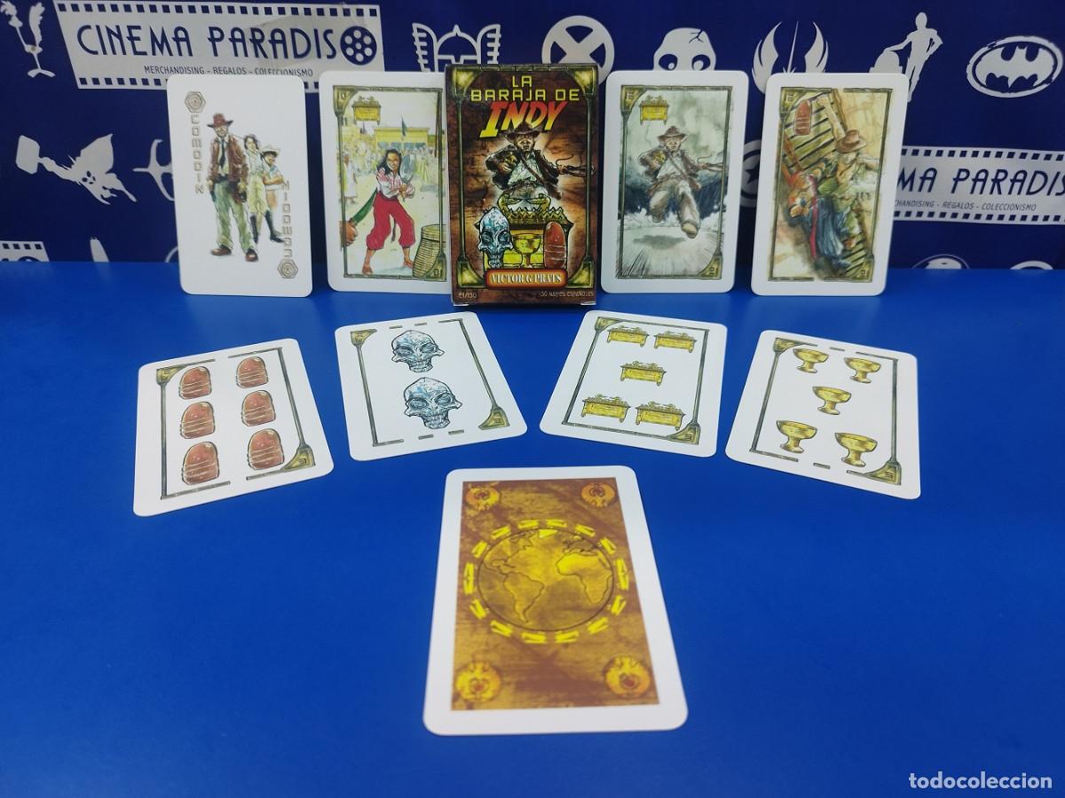 Barajas de cartas: La Baraja de Indiana Jones - Naipes espa&ntilde;oles - Victor G Prats - Punto Fragua