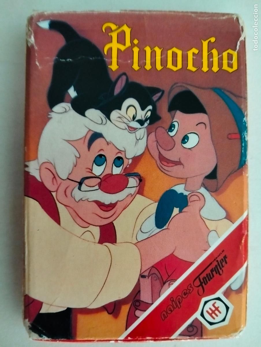 Barajas de cartas: JUEGO DE NAIPES INFANTIL, PINOCHO, HERACLIO FOURNIER