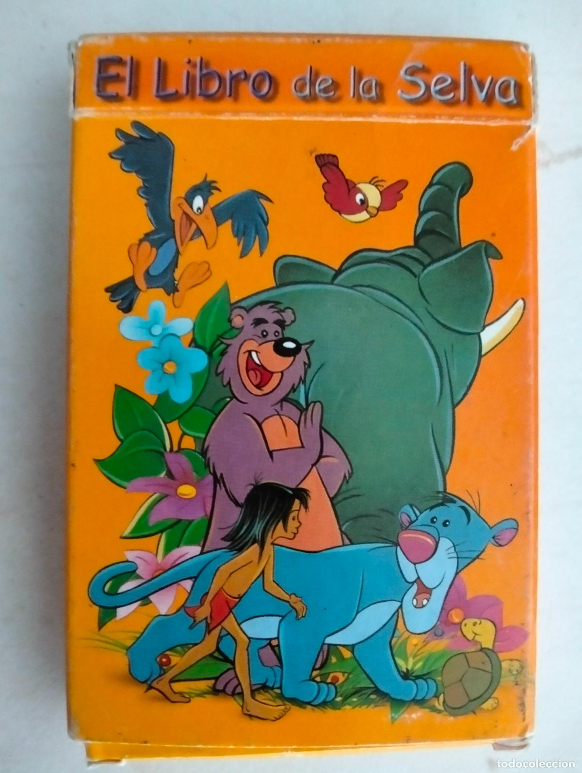 Barajas de cartas: JUEGO DE NAIPES INFANTIL, EL LIBRO DE LA SELVA, FABRICADO VARITEMAS