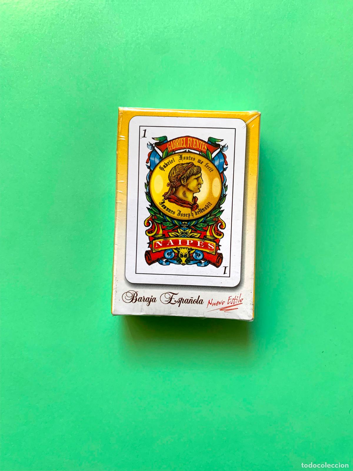 Barajas de cartas: Baraja Espa&ntilde;ola. Nuevo estilo. 50 naipes. Estilo &ldquo;mini&rdquo;. Gabriel Fuentes. Precintada &iexcl;Nueva!