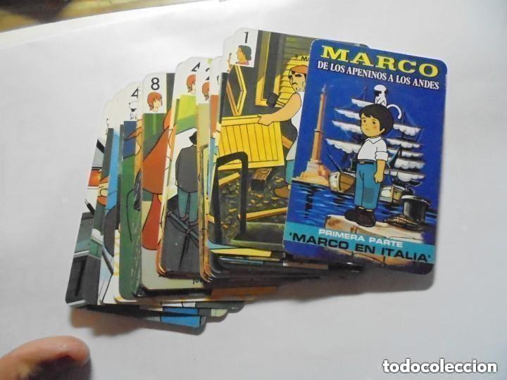 Barajas de cartas: BARAJA - MARCO DE LOS APENINOS A LOS ANDES -A&Ntilde;O 1976 - FOURNIER -SIN CAJA PERO COMPLETA -VER FOTOS