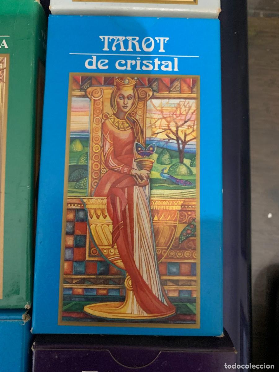 Barajas de cartas: BARAJA, TAROT DE CRISTAL. COMPLETO. PERFECTO ESTADO. ORBIS, LO SCARABEO 2000