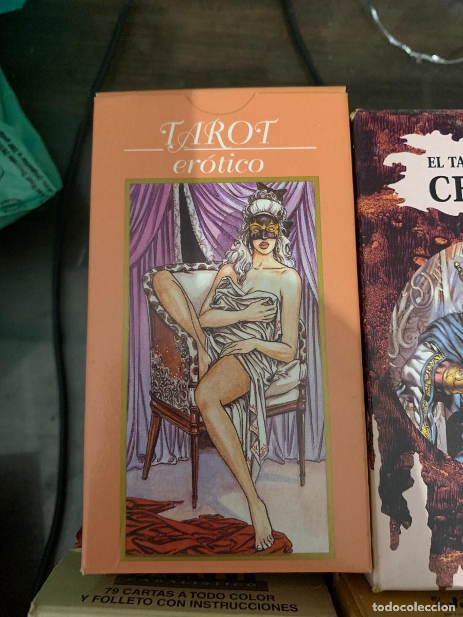 Barajas de cartas: TAROT ER&Oacute;TICO. LO SCARABEO. ORBIS FABRI. BARAJA SIN USO.
