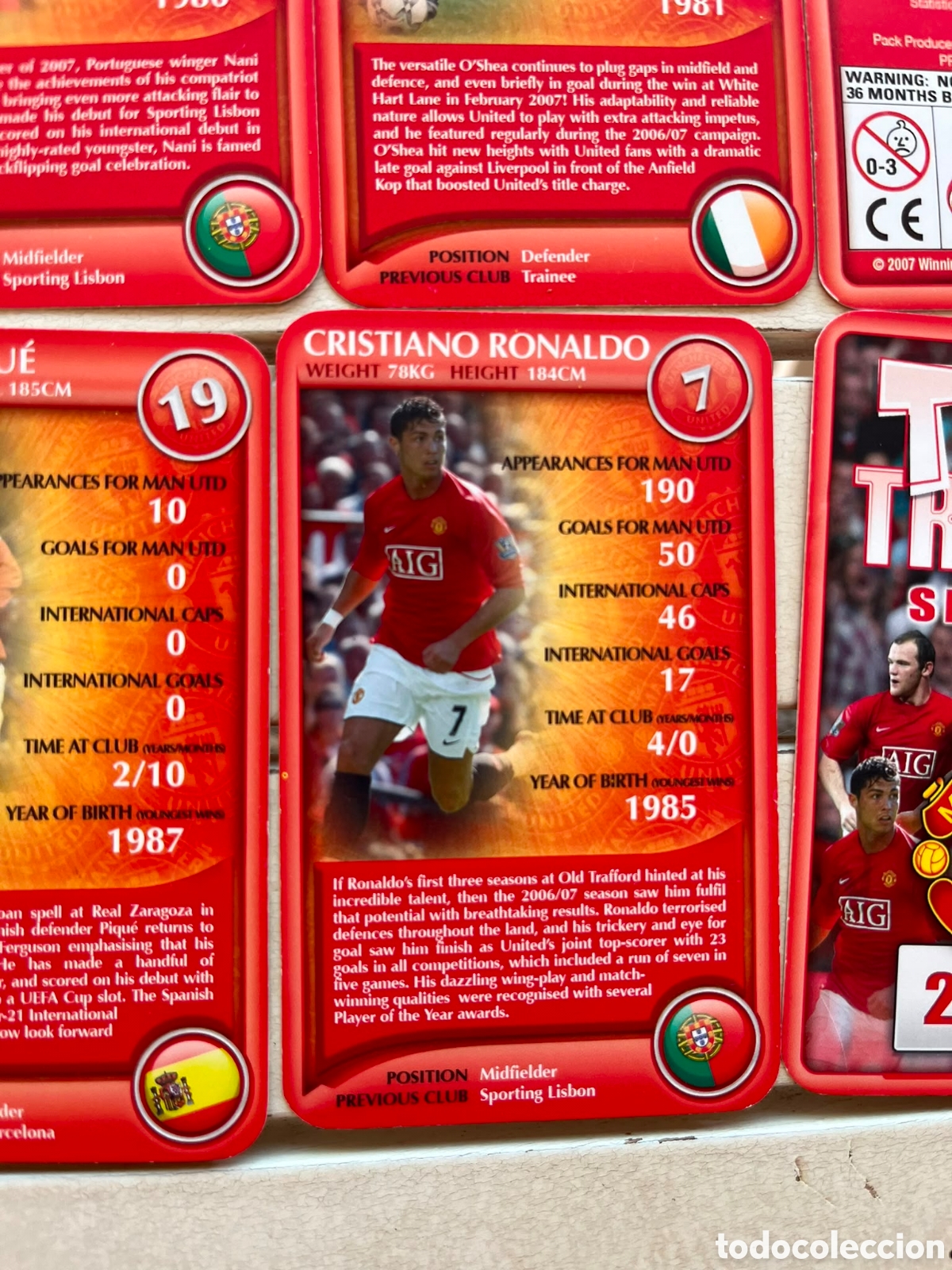 Barajas de cartas: Top trumps Manchester 2008 - Foto 8