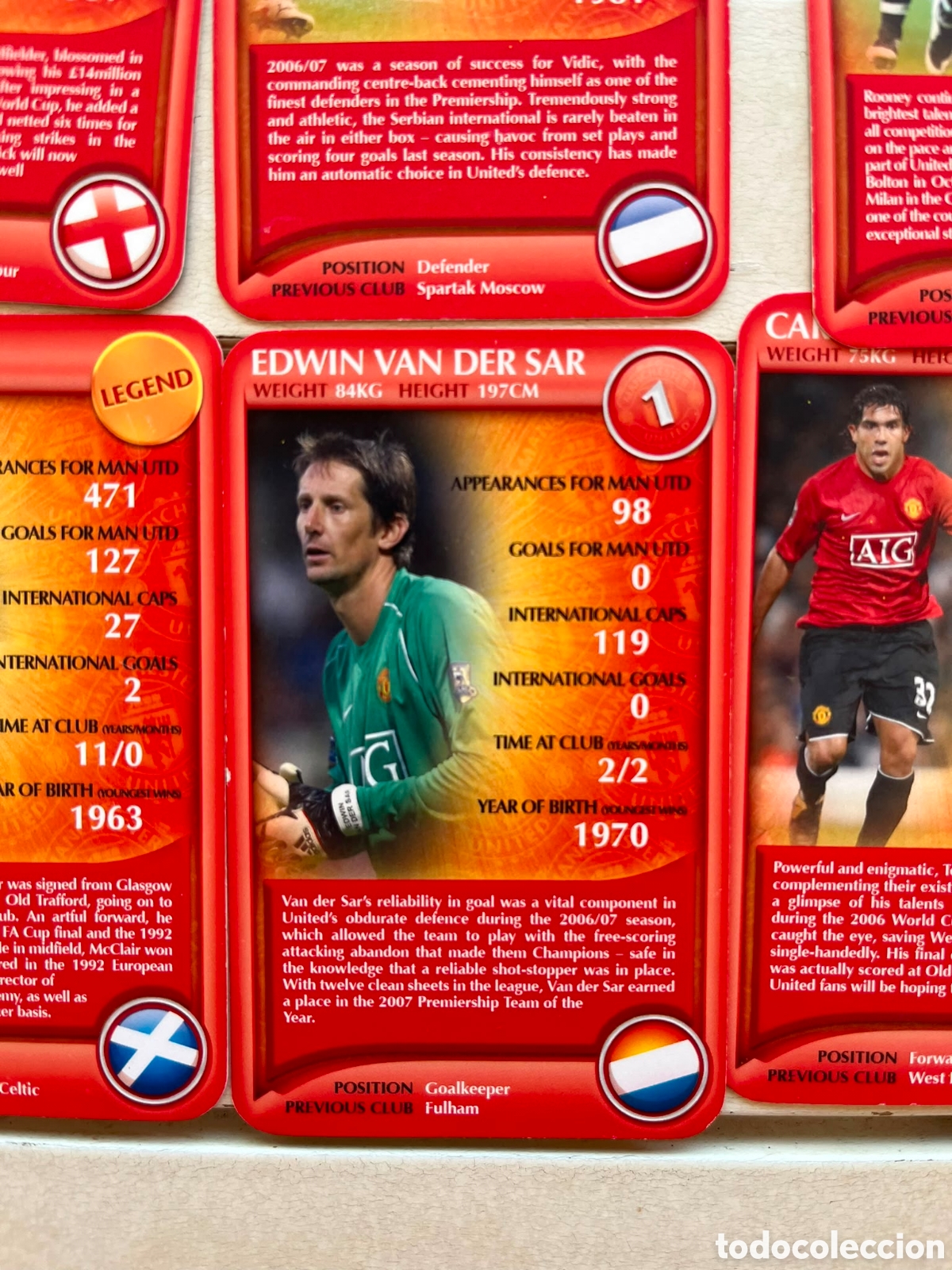 Barajas de cartas: Top trumps Manchester 2008 - Foto 9