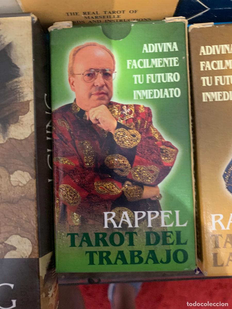 Barajas de cartas: rappel trabajo tarot