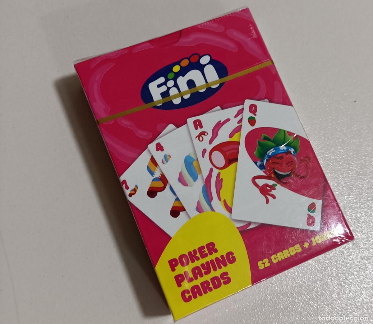 Barajas de cartas: BARAJA CARTAS PROMOCIONAL PROMOCION poker fini cards nueva precintada