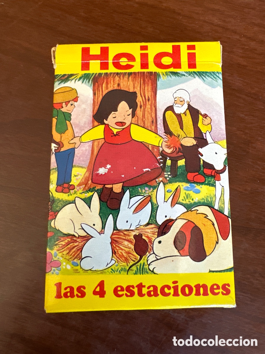Barajas de cartas: BARAJA DE CARTAS, HEIDI LAS 4 ESTACIONES, COMPLETA, NAIPES FOURNIER