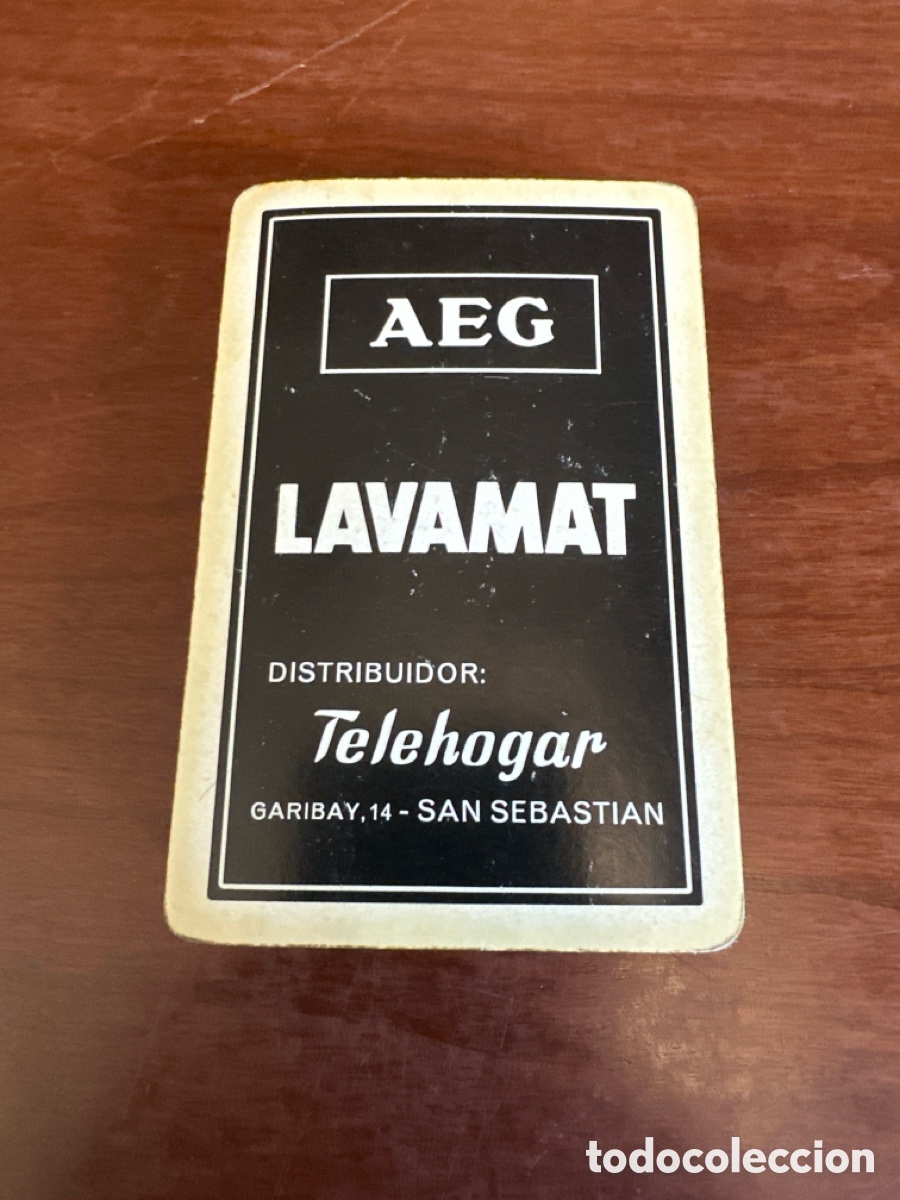 Barajas de cartas: CON PUBLICIDAD DE LAVAMAT DE SAN SEBASTIAN. HERACLIO FOURNIER