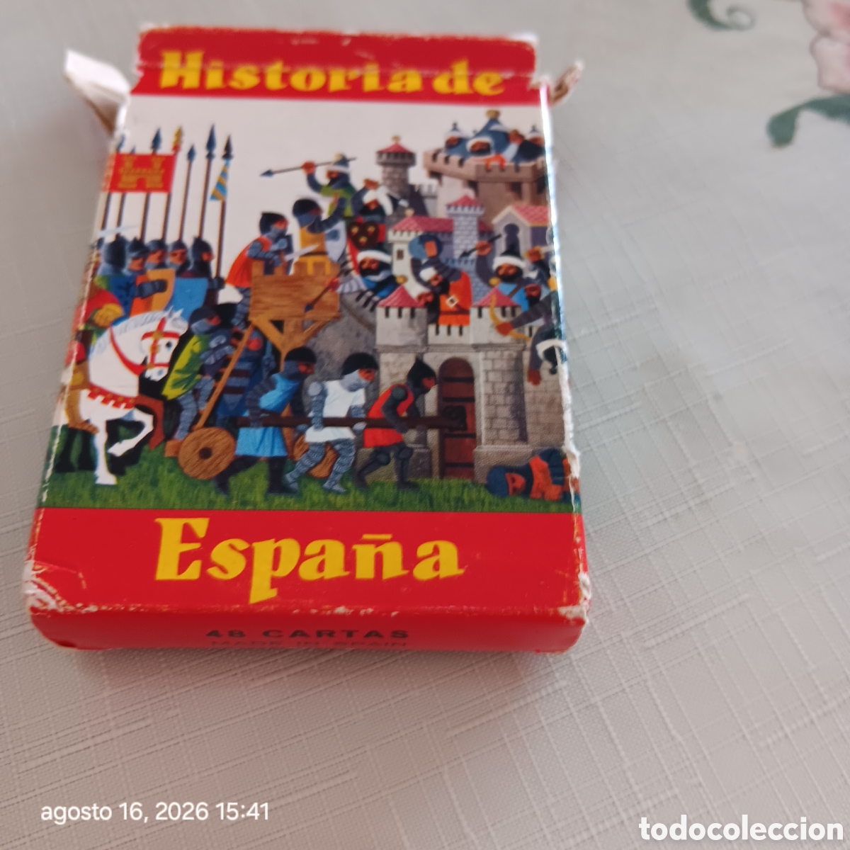 Barajas de cartas: Baraja de cartas Historia de Espa&ntilde;a