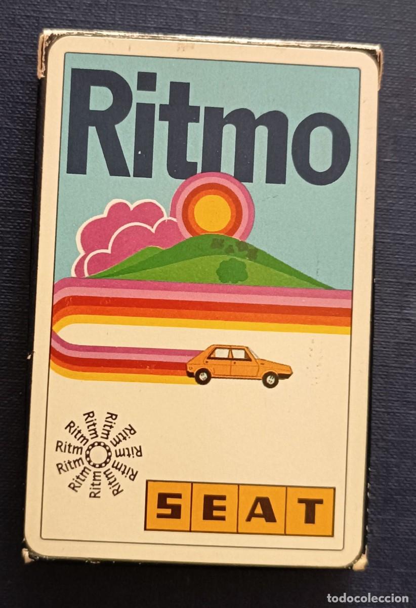Barajas de cartas: SEAT RITMO. BARAJA FOURNIER. VITORIA. NUEVA PRECINTADA. COCHE DEL A&Ntilde;O EN 1980.