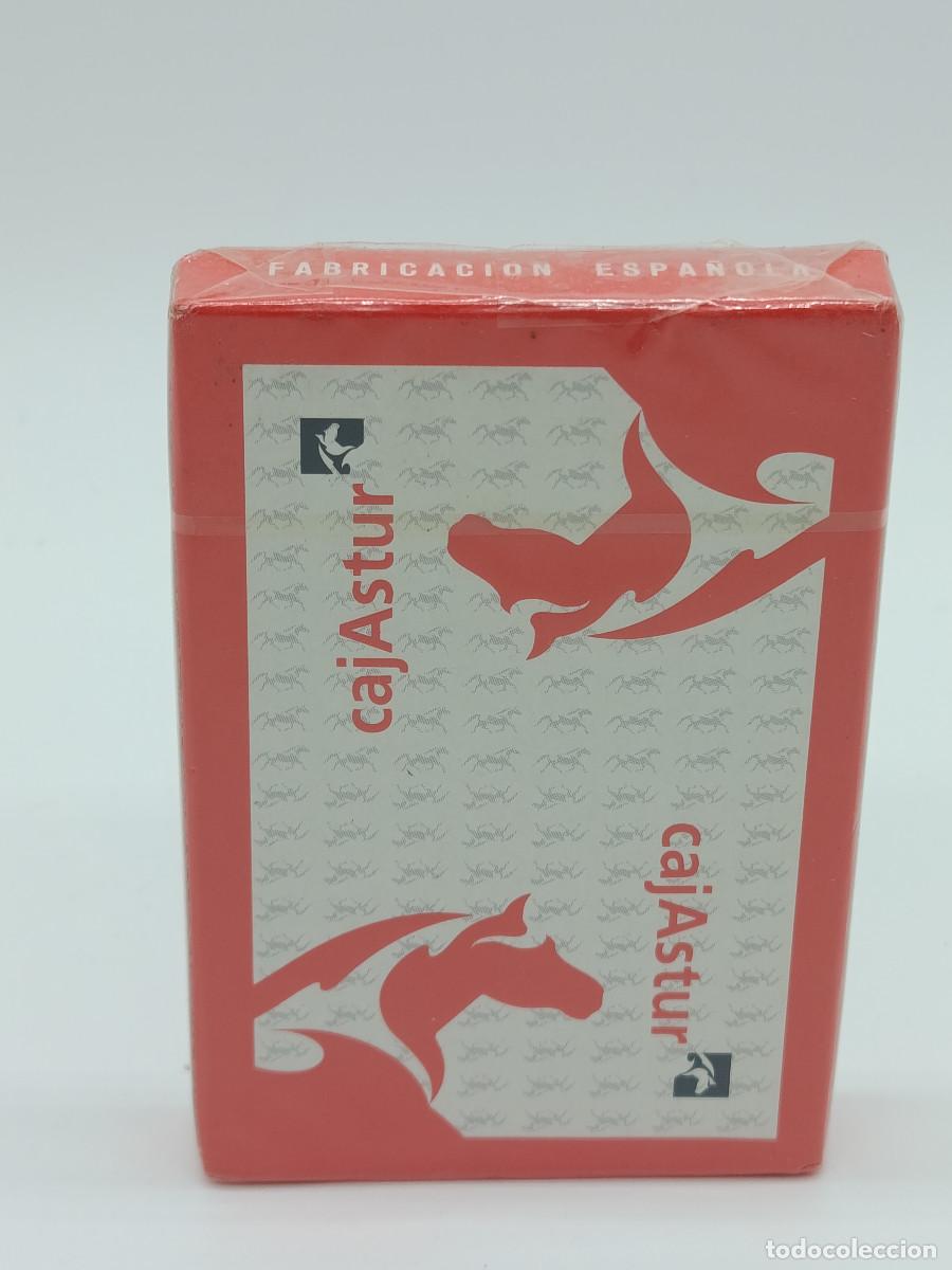Barajas de cartas: NAIPES FIBRA MARFIL. 40 CARTAS. PUBLICIDAD CAJASTUR.. NAIPES FOURNIER. PRECINTADO. CS.