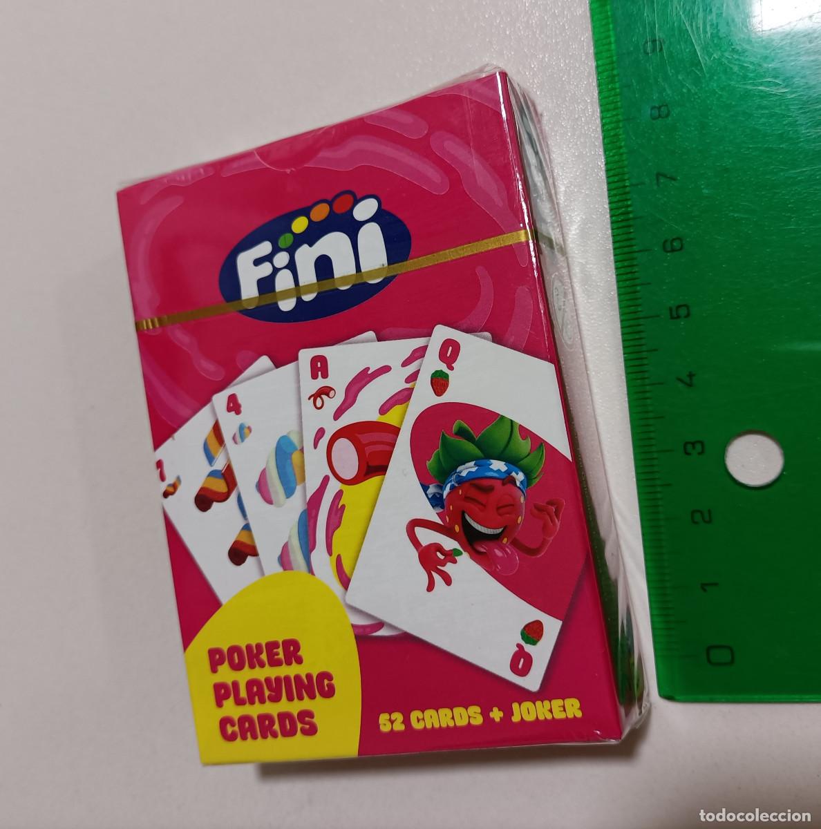 Barajas de cartas: BARAJA CARTAS PROMOCIONAL PROMOCION poker fini cards nueva precintada