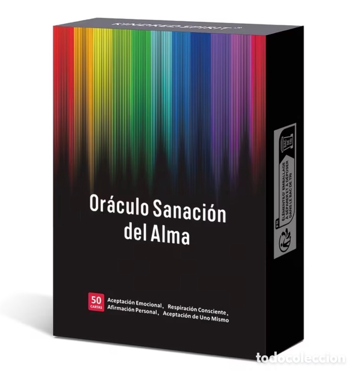 Barajas de cartas: Baraja precintada de 50 cartas or&aacute;culo de sanacion del alma