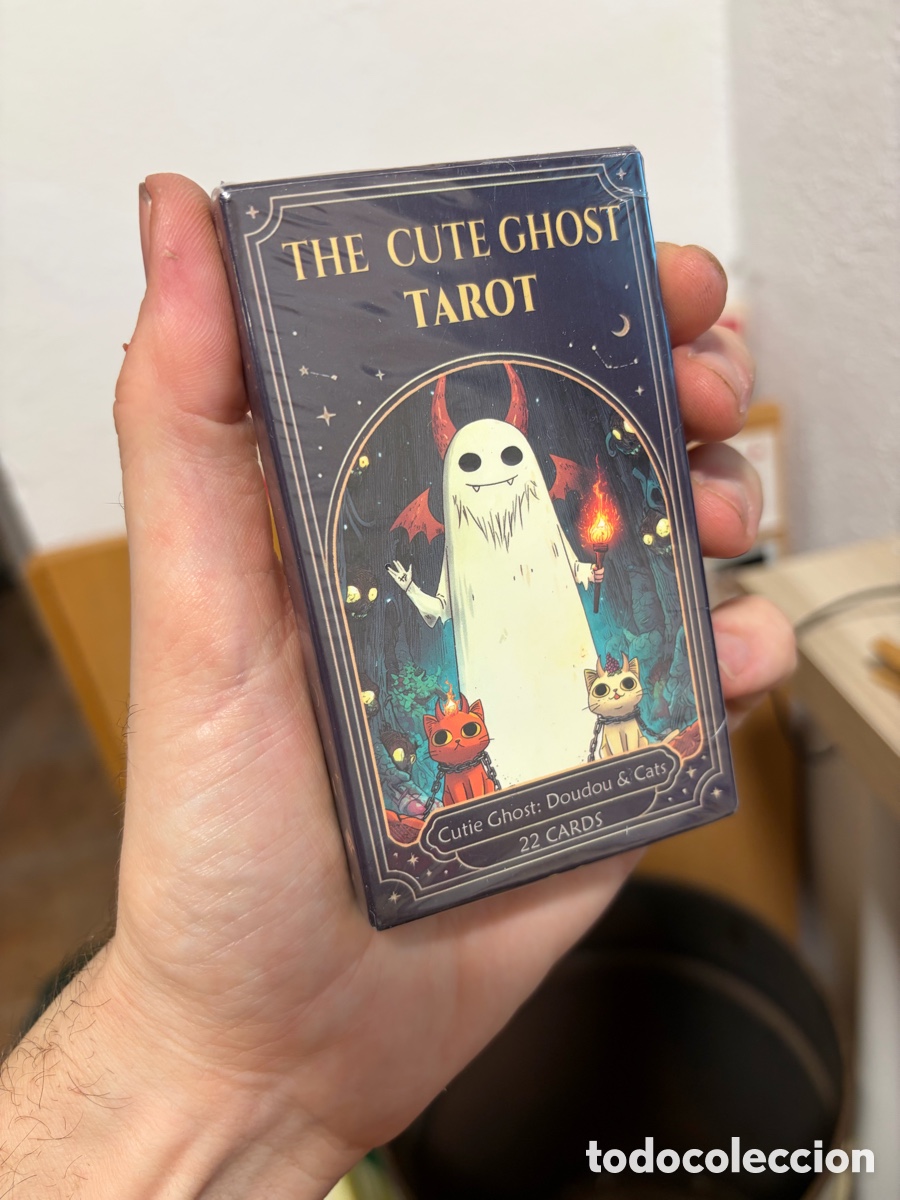 Barajas de cartas: The cute ghost tarot baraja de cartas precintada fantasma bonito