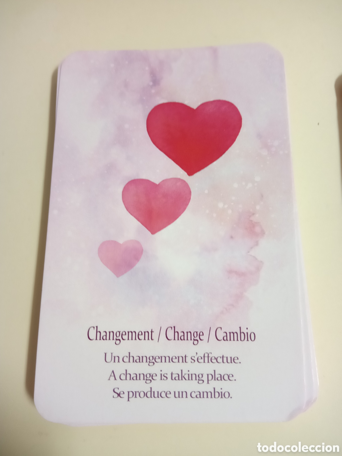 Barajas de cartas: Or&aacute;culo M&aacute;gico del Coraz&oacute;n edici&oacute;n limitada n&bull;65 triling&uuml;e - Foto 3