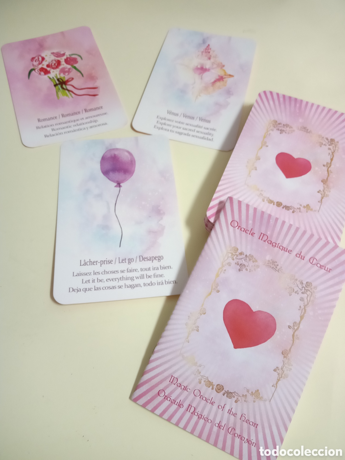 Barajas de cartas: Or&aacute;culo M&aacute;gico del Coraz&oacute;n edici&oacute;n limitada n&bull;65 triling&uuml;e