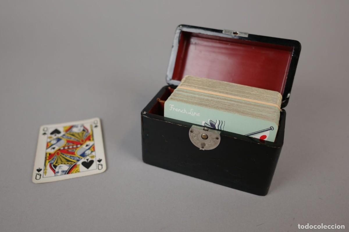 Barajas de cartas: Estuche para naipes con 2 juegos de naipes