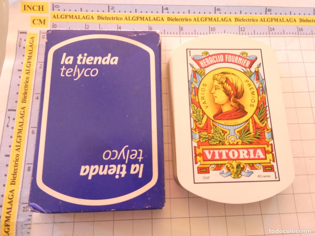 Barajas de cartas: BARAJA DE CARTAS ESPA&Ntilde;OLA. FOURNIER. LA TIENDA TELYCO CURIOSO TROQUELADO. 80GR