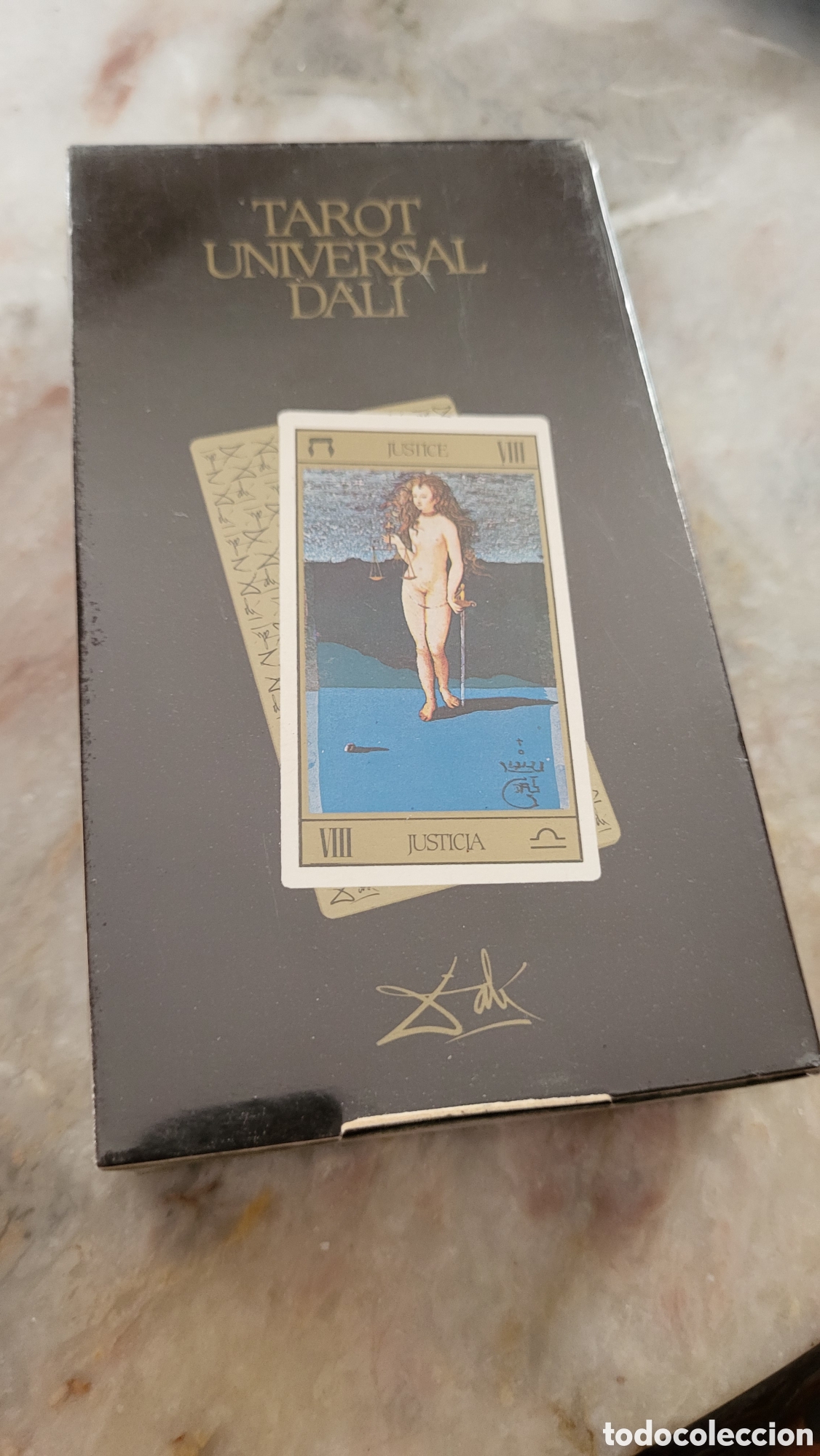 Barajas de cartas: Tarot Universal Dal&iacute; (1984) - 1&ordf; Edici&oacute;n Naipes Comas - NUEVO Y PRECINTADOq