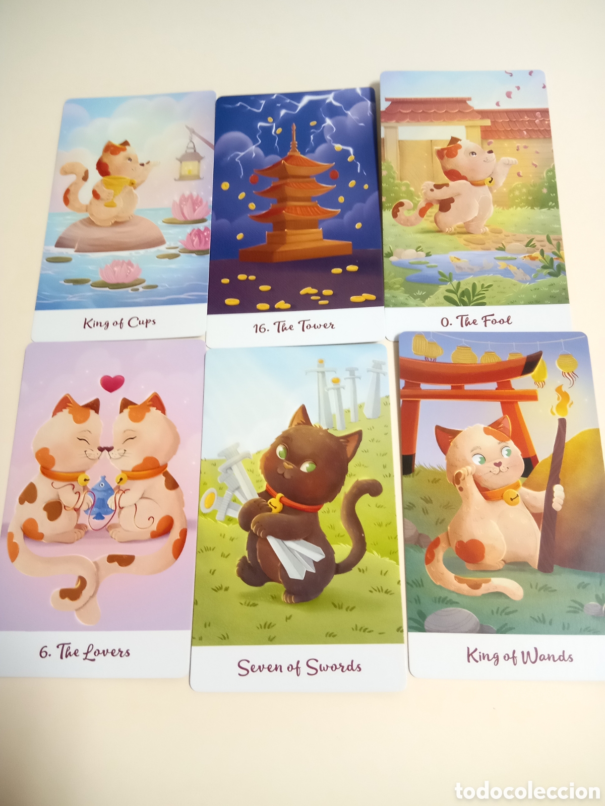 Barajas de cartas: The Lucky Cat Wisdom Tarot - Foto 5