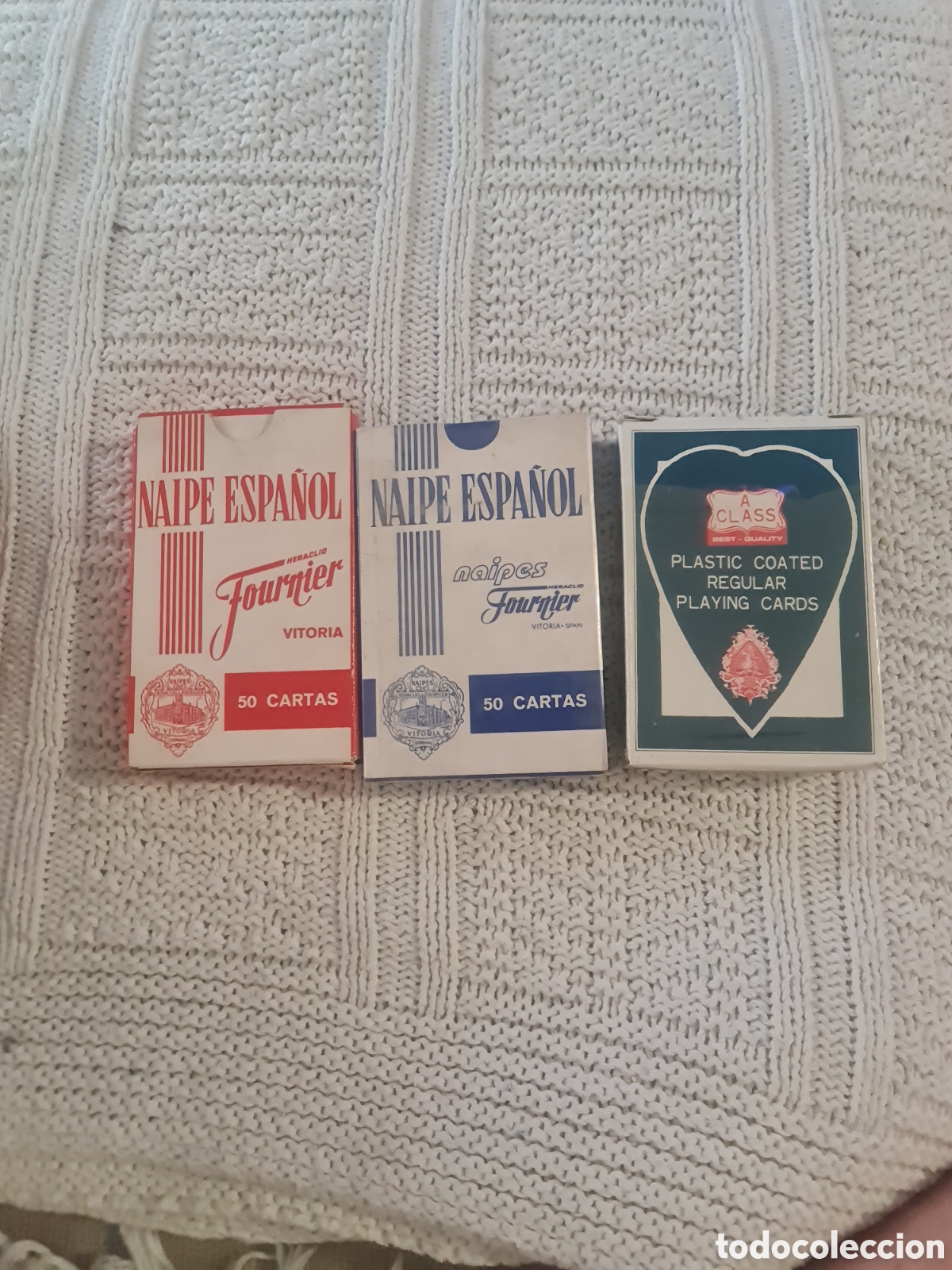 Barajas de cartas: Lote 3 Barajas Vintage Colecci&oacute;n (Nuevas)