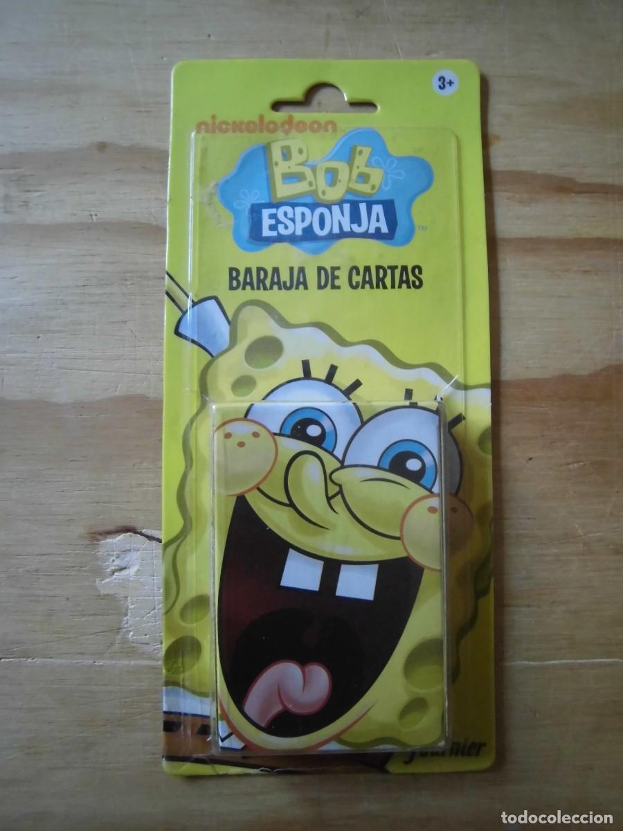 Barajas de cartas: BARAJA INFANTIL BOB ESPONJA HERACLIO FOURNIER A ESTRENAR
