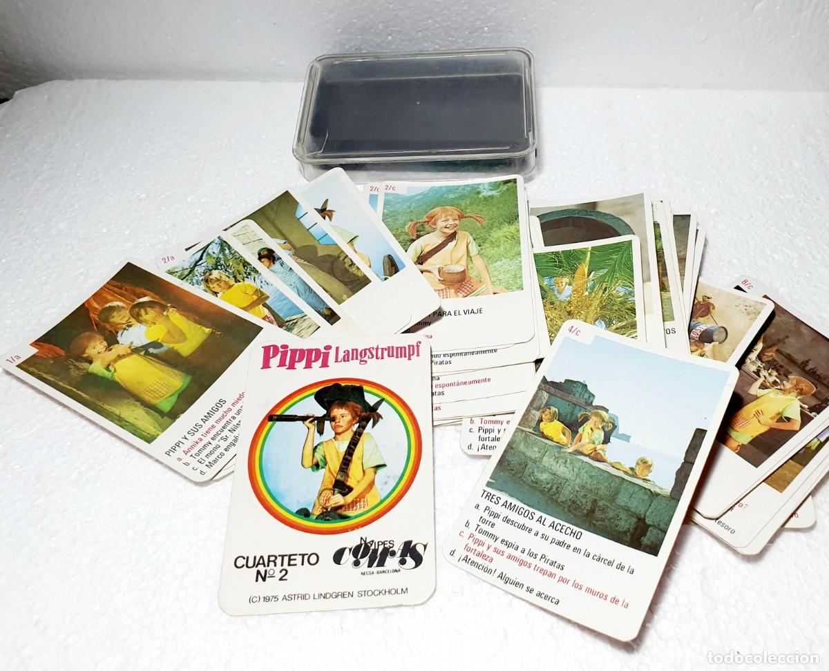 Barajas de cartas: PIPPI LANGSTRUMPF *** NAIPES COMAS *** CUARTETO N&Uacute;MERO 2 - Foto 3