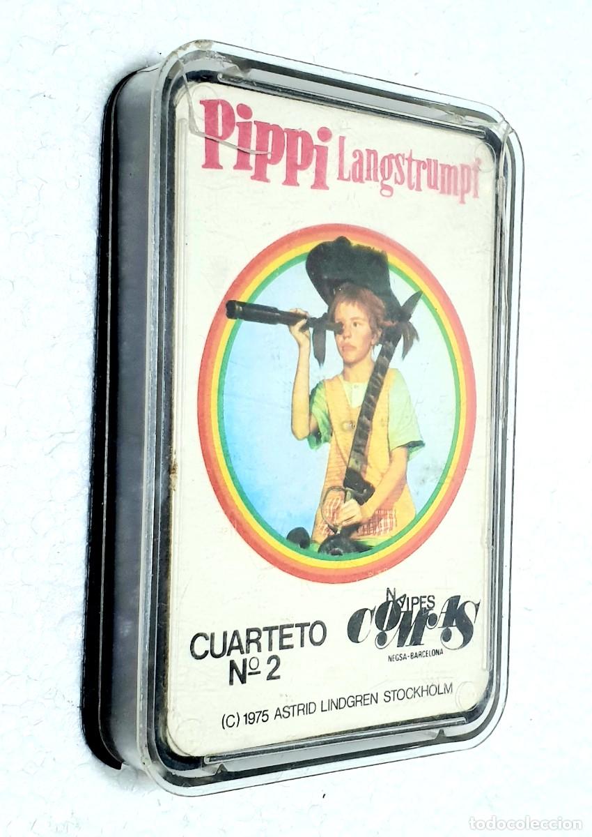 Barajas de cartas: PIPPI LANGSTRUMPF *** NAIPES COMAS *** CUARTETO N&Uacute;MERO 2