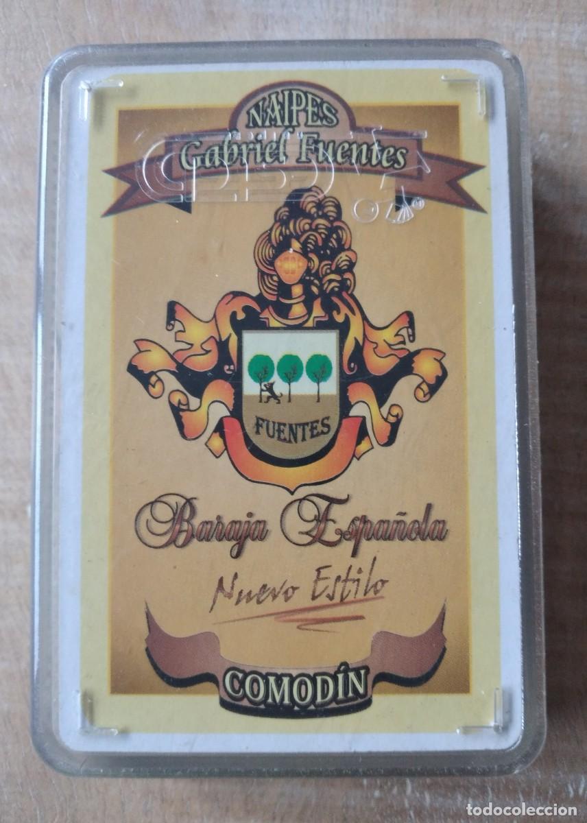 Barajas de cartas: Baraja espa&ntilde;ola &ldquo;Nuevo Estilo&rdquo; &ndash; Naipes Gabriel Fuentes, completa con caja original (95&times;62 mm)