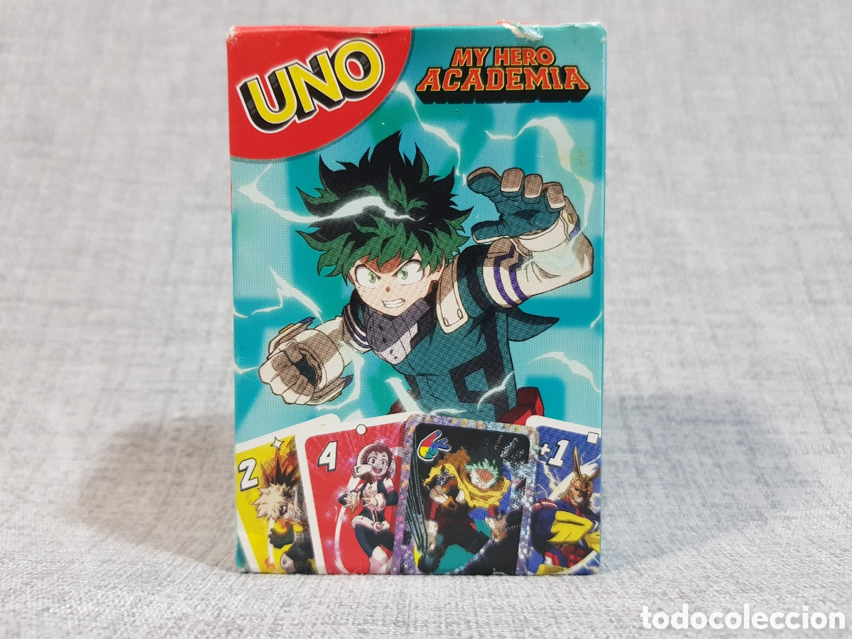 Barajas de cartas: BARAJA UNO MY HERO ACADEMIA McDONALD's