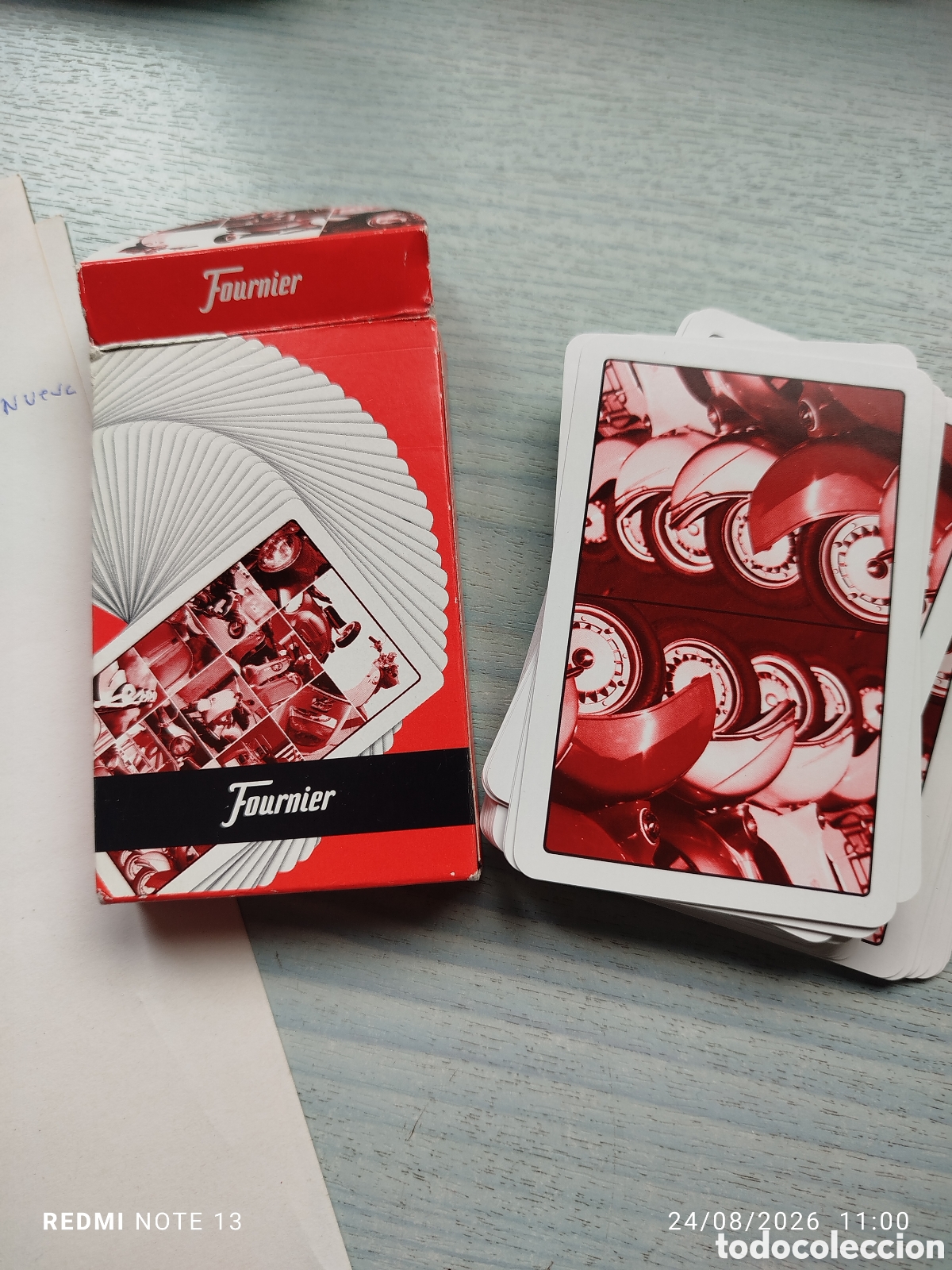 Barajas de cartas: Baraja fournier 50 cartas vespa.nievs