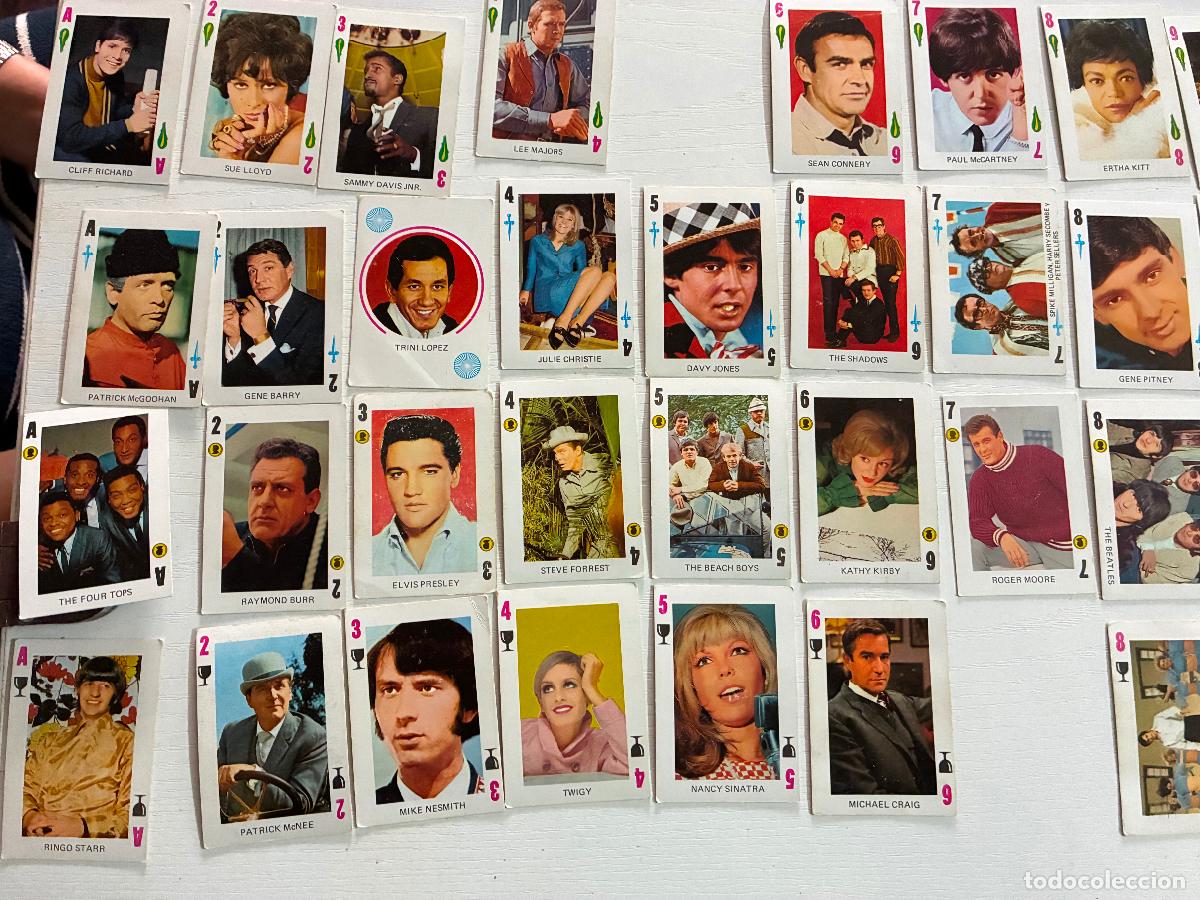Barajas de cartas: Baraja cartas artistas de cine Garcia falta dos cartas