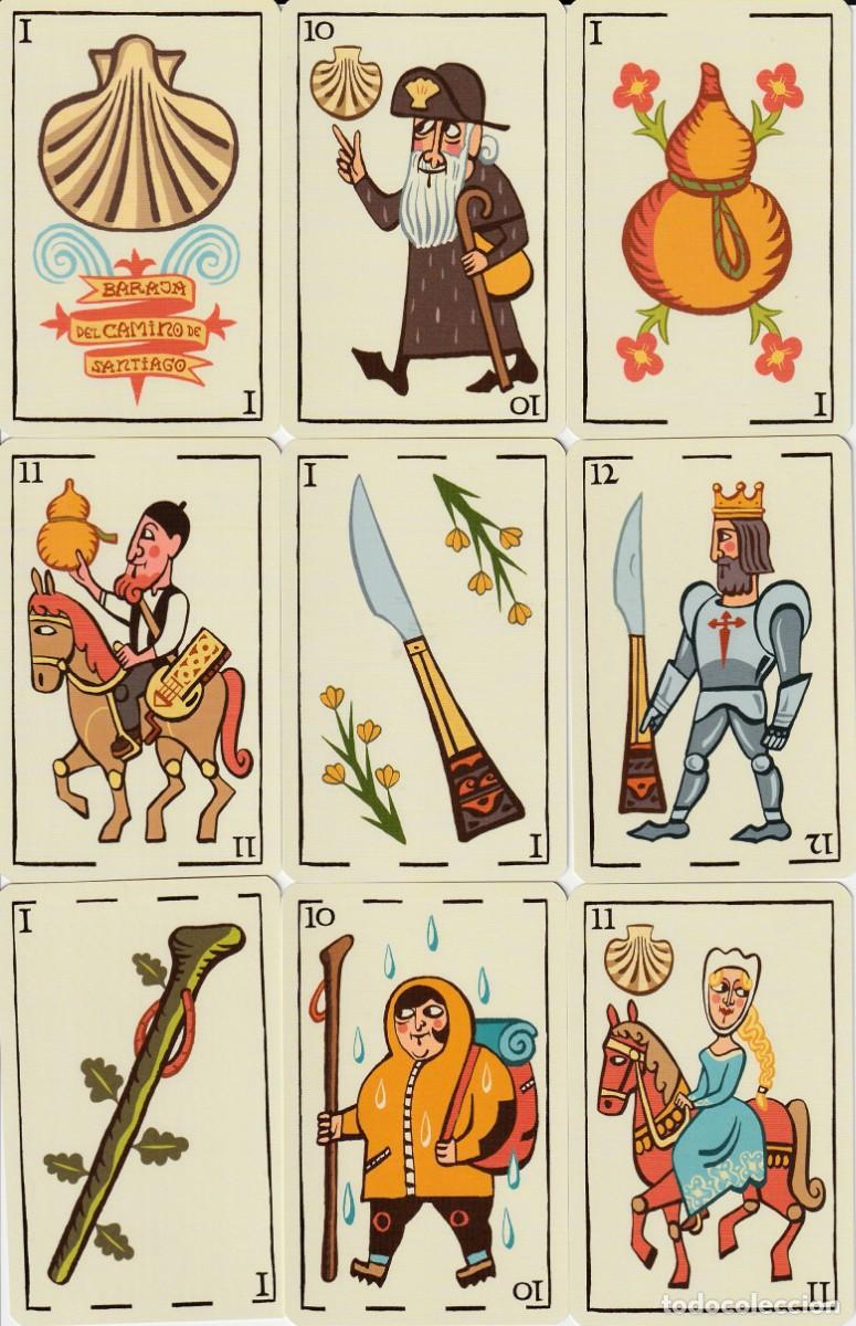 Barajas de cartas: BARAJA ESPA&Ntilde;OLA CAMINO DE SANTIAGO