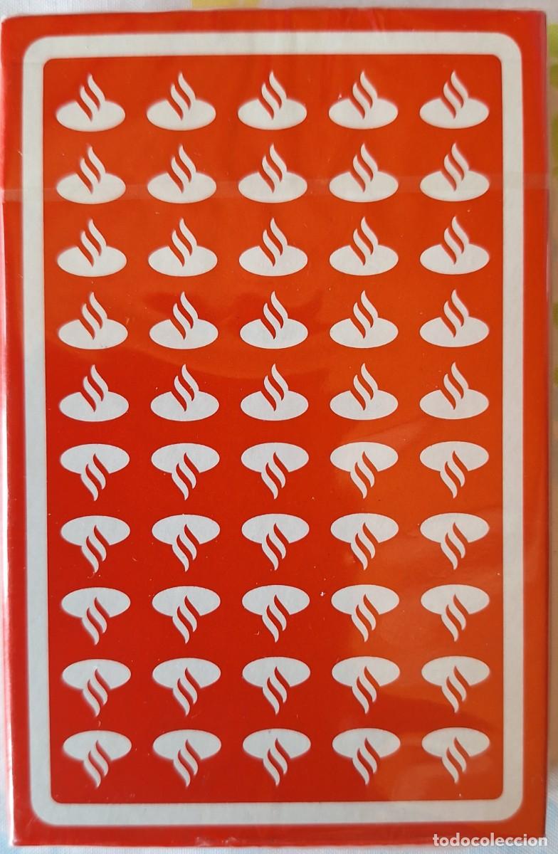 Barajas de cartas: BARAJA ESPA&Ntilde;OLA - FOURNIER PRECINTADA PUBLICIDAD - BANCO DE SANTANDER