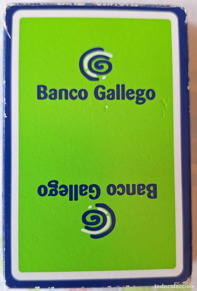 Barajas de cartas: BARAJA DE CARTAS HERACLIO FOURNIER PUBLICIDAD BANCO GALLEGO