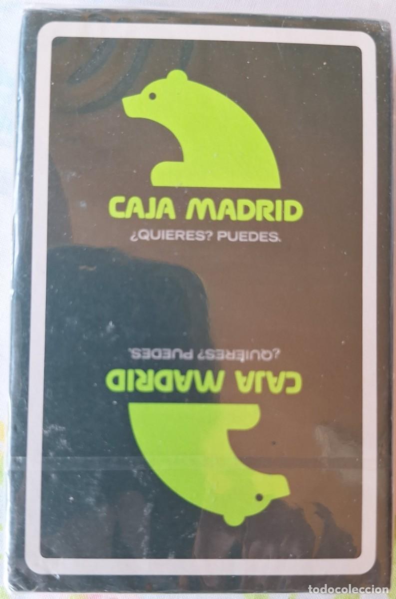 Barajas de cartas: BARAJA DE CARTAS HERACLIO FOURNIER PUBLICIDAD CAJA MADRID