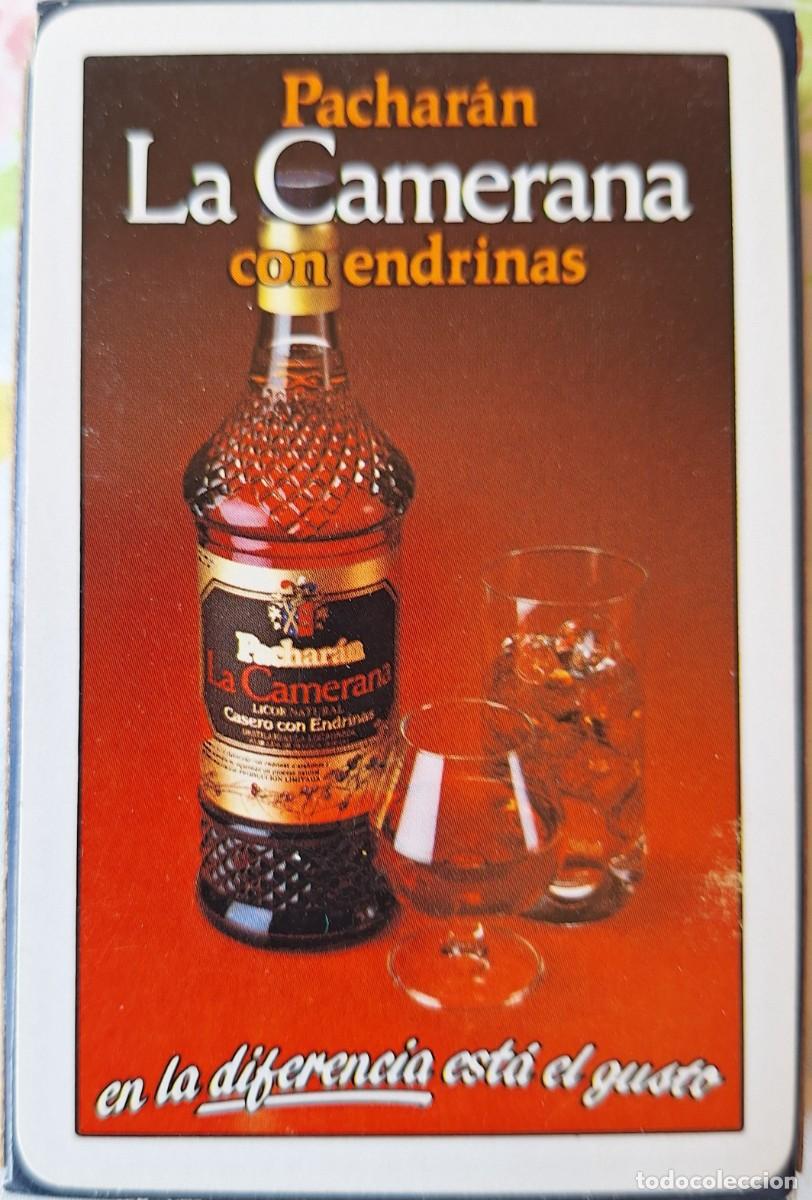 Barajas de cartas: BARAJA DE CARTAS HERACLIO FOURNIER PUBLICIDAD PACHARAN LA CAMERANA CON ENDRINAS