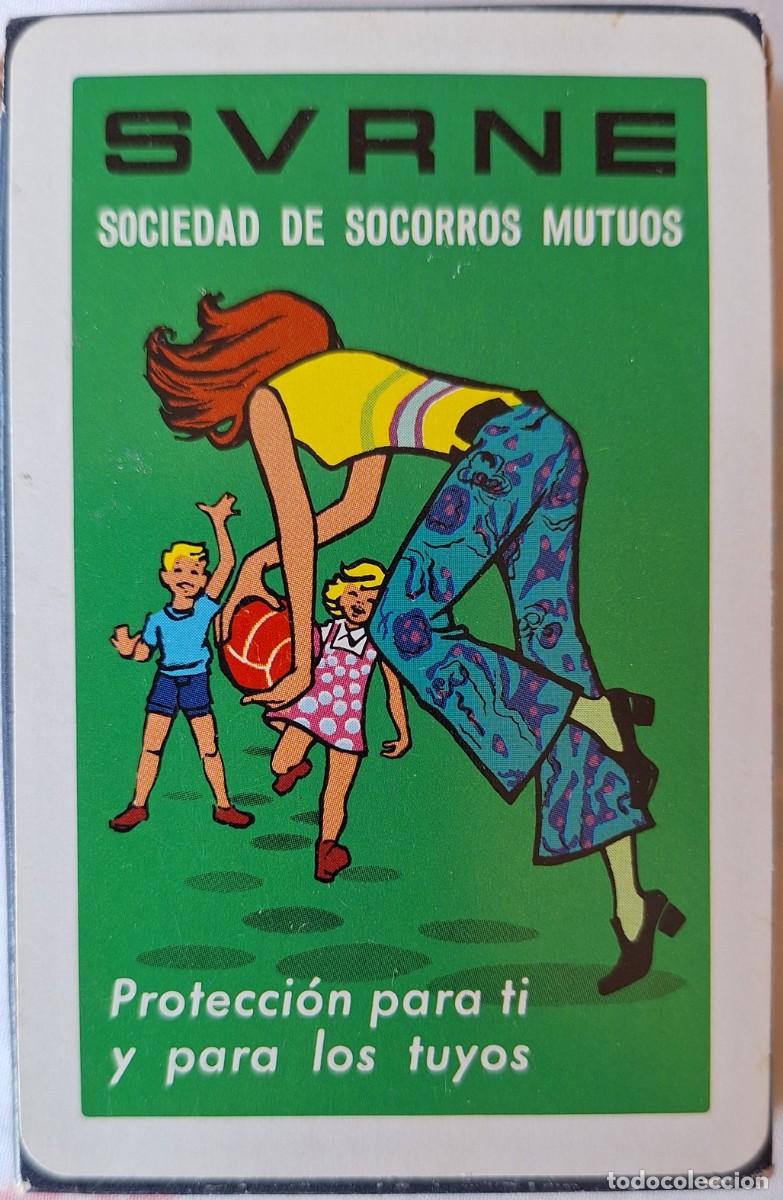Barajas de cartas: BARAJA DE CARTAS HERACLIO FOURNIER PUBLICIDAD SEGUROS SVRNE