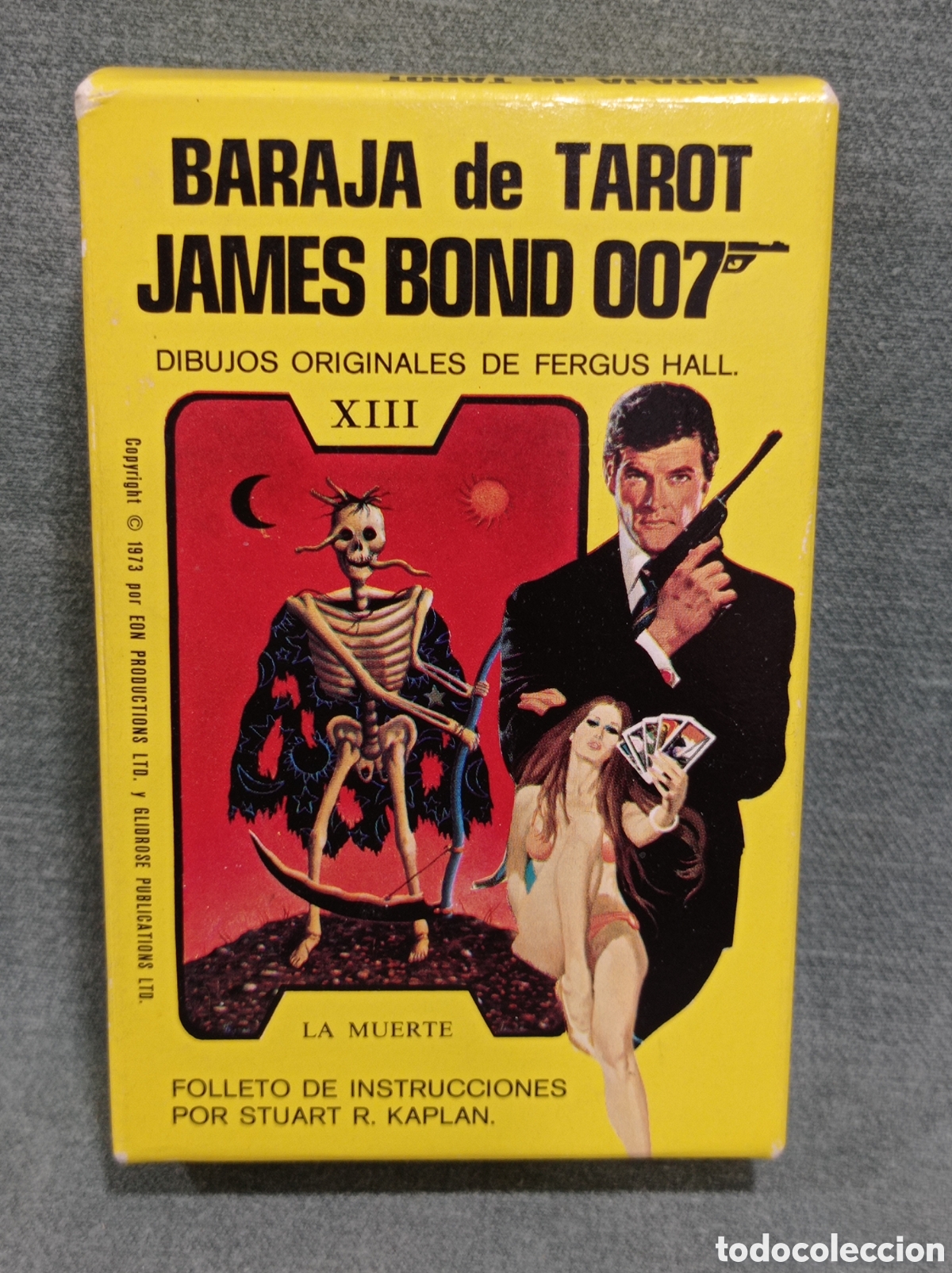 Barajas de cartas: BARAJA TAROT JAMES BOND 007 - HERACLIO FOURNIER - COMPLETA - SIN USO