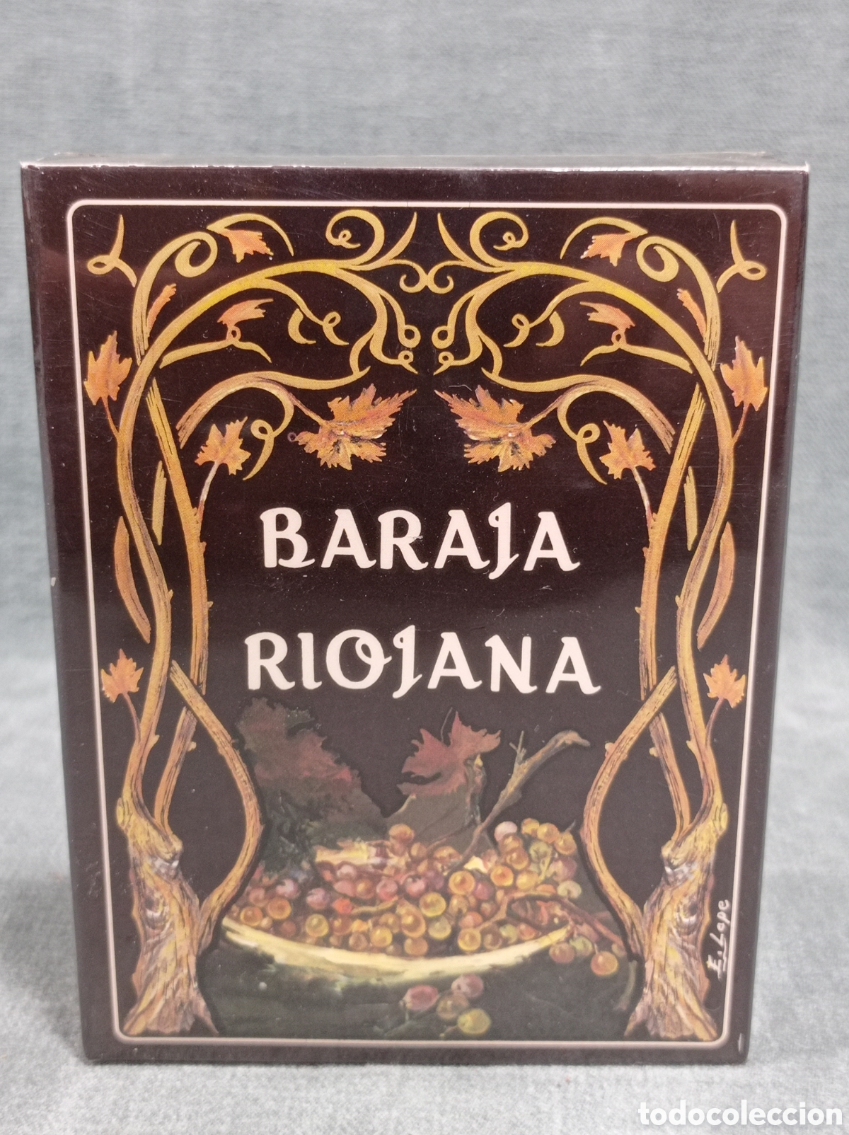 Barajas de cartas: BARAJA RIOJANA - PRECINTADA