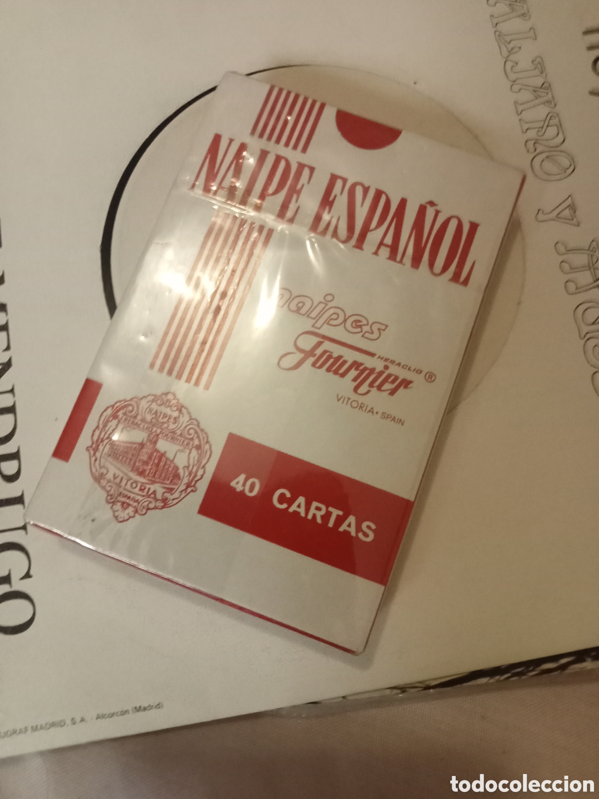 Barajas de cartas: Baraja fournier caja de Burgos precintada