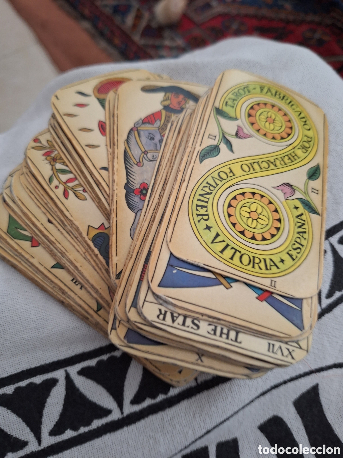 Barajas de cartas: Antiguas cartas de tarot - Foto 2
