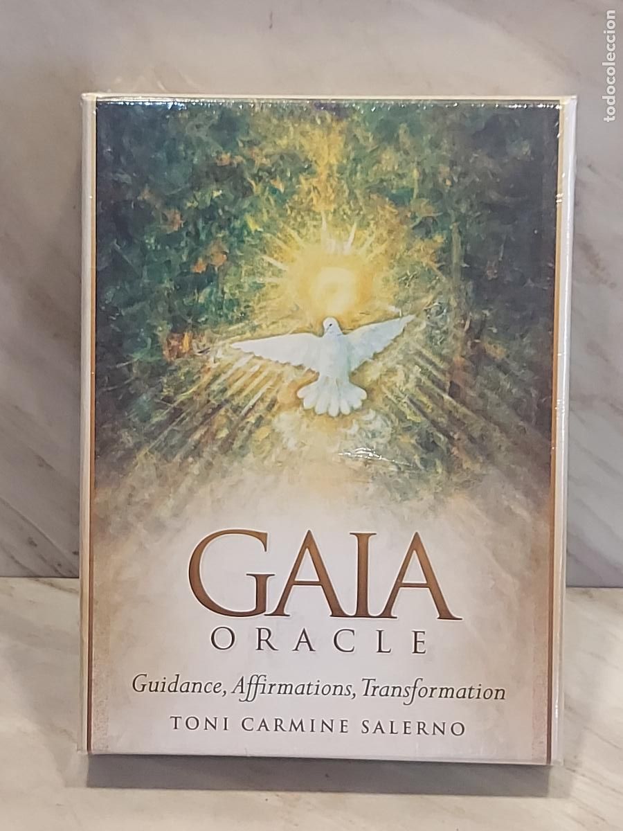 Barajas de cartas: GAIA ORACLE | TONI CARMINE SALERNO | 45 CARTAS + LIBRO GU&Iacute;A | INGL&Eacute;S | NUEVO PRECINTADO
