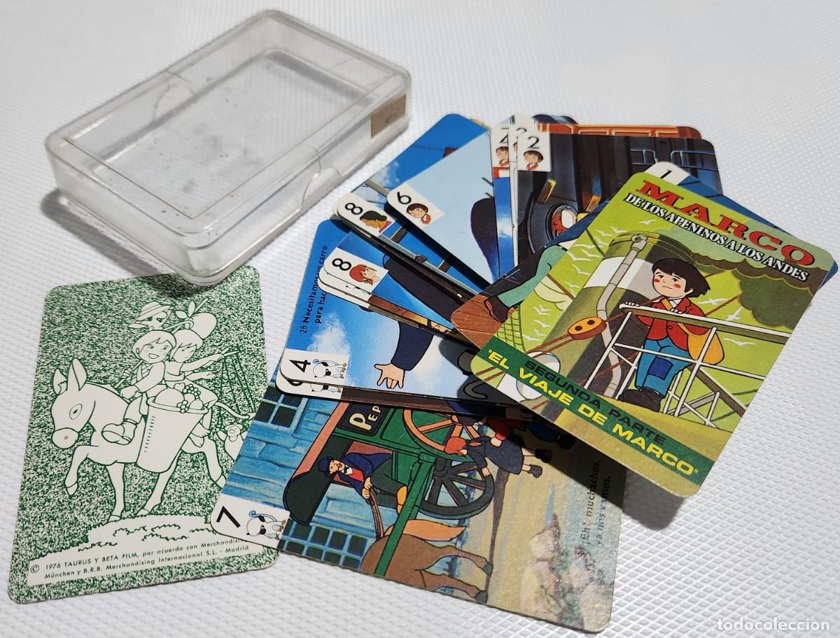 Barajas de cartas: MARCO - de Los Apeninos a los Andes -juego de naipes FOURNIER Espa&ntilde;a 1976