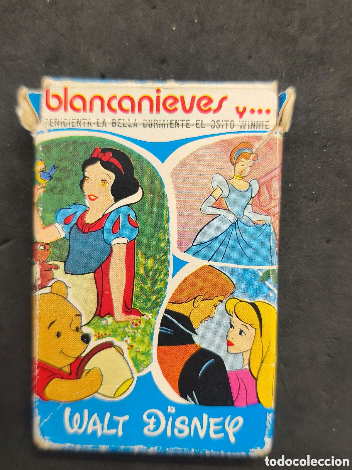 Barajas de cartas: Juego de cartas Disney Blancanieves, cenicienta, osito Winnie, bella durmiente