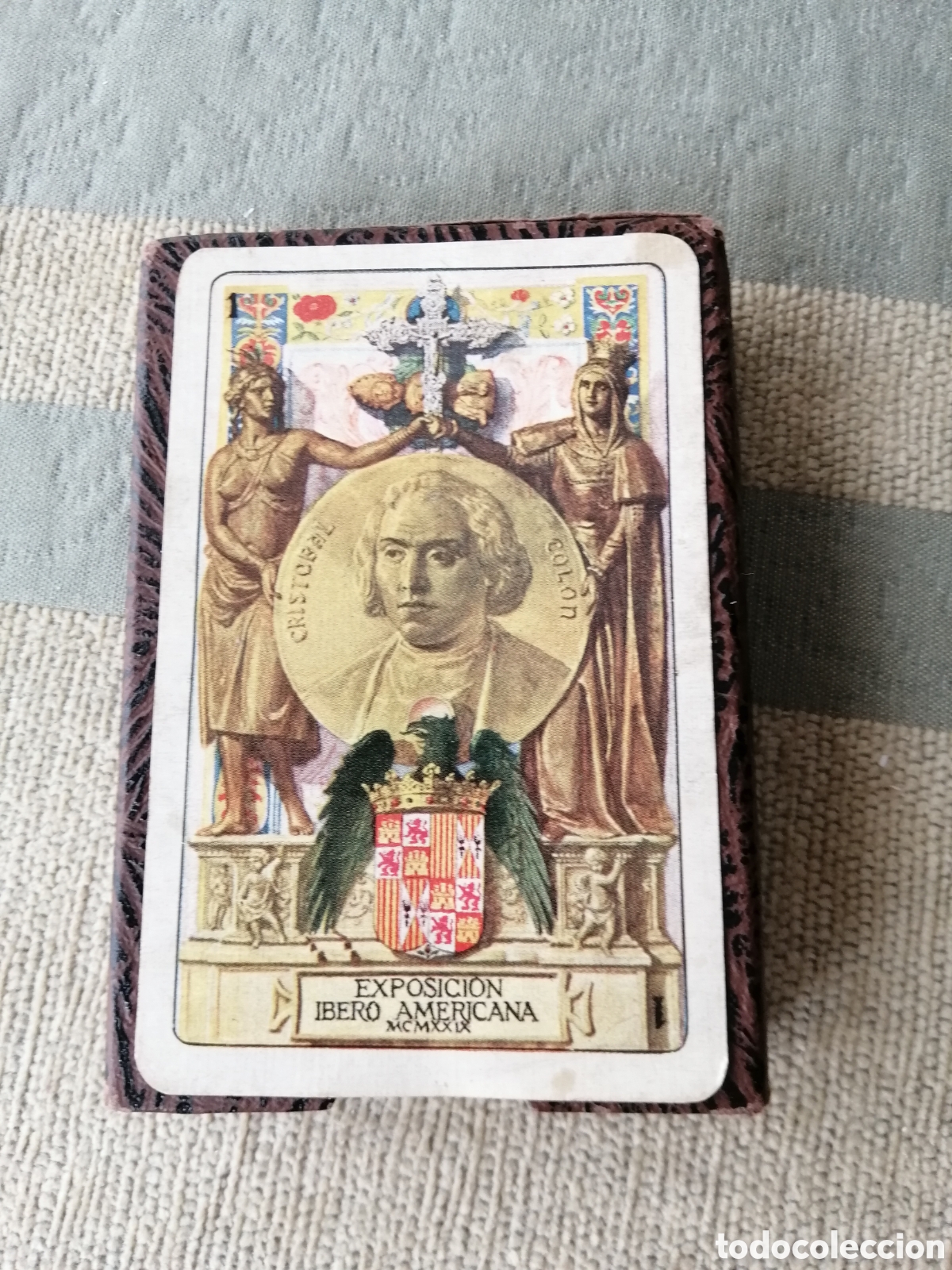 Barajas de cartas: Baraja de cartas conmemorativa de la Exposici&oacute;n Iberoamericana de 1929