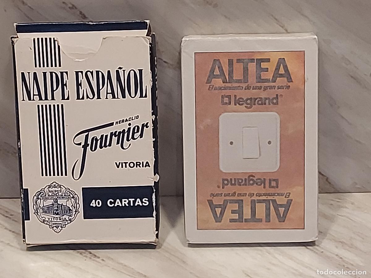 Barajas de cartas: BARAJA FOURNIER | ALTEA LEGRAND | 40 CARTAS | PUBLICITARIA | PRECINTADA